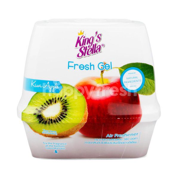 คิงส์สเตลล่าเฟรชเจล 180g Kiwi Apple
